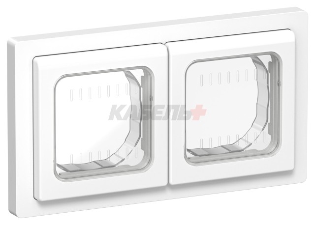 FLITE Рамка 2-местная IP55 Рпро-2-55-ФлБ белый IEK