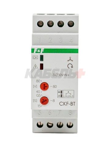 Реле контроля фаз CKF-BT