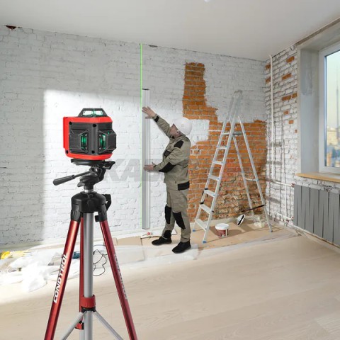 Нивелир лазерный Smart 3D Plus (Зеленый / 30/60 м / 2 луча / +- 0,3 мм/м / Кейс), CONDTROL
