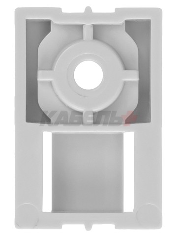 Площадка под хомуты для прямого монтажа (100 шт.) серая TDM