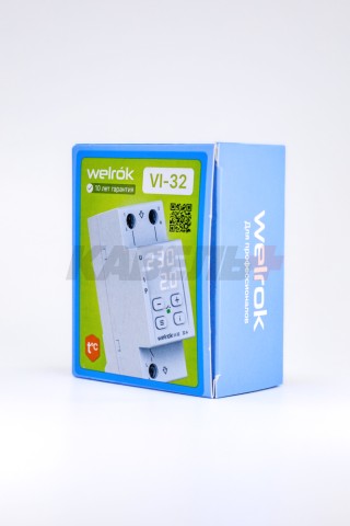 Реле напряжения с контролем тока Welrok VI-32