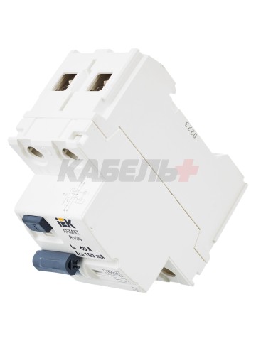ARMAT Выключатель дифференциального тока R10N 2P 40А 100мА тип AC IEK