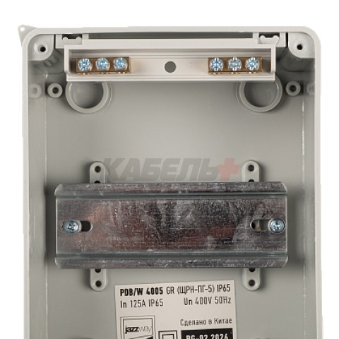 Бокс модульный навесной PDB/W 4005 GR (ЩРН-ПГ- 5) IP65 Jazzway