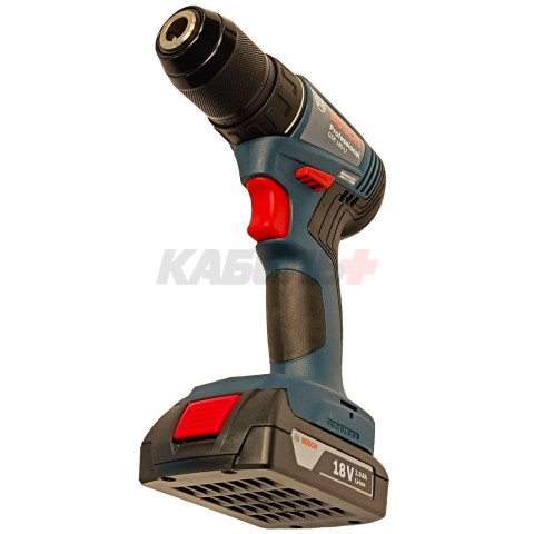 Шуруповерт GSR 185 LI аккумуляторный (50Nm / 2*2,0 Ah / BL / Кейс), BOSCH