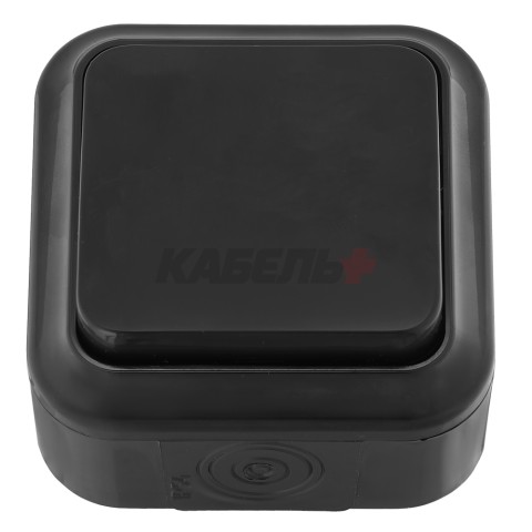 Выключатель А1 6-222 черный