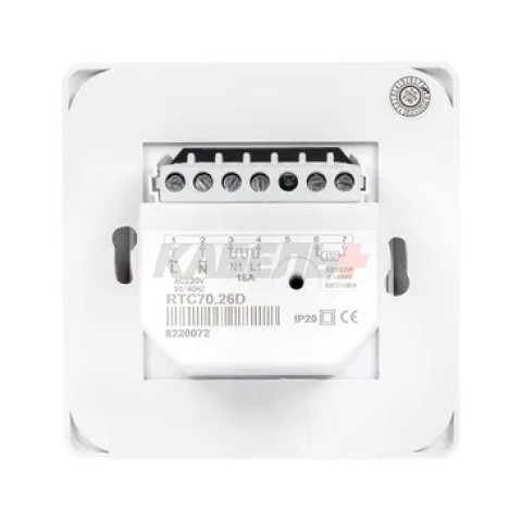 Термостат для теплых полов механический белый 16 A 230В EKF