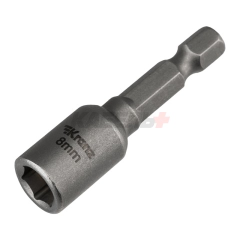 Ключ-насадка магнитный 1/4" 8х48мм (20 шт/уп) KRANZ
