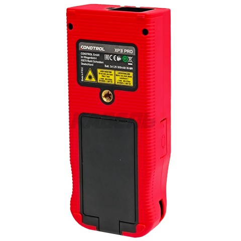 Дальномер лазерный XP3 Pro (Красный / 120 м/ +- 1.5 мм / 3хAAA Smatr Measure / Чехол), CONDTROL