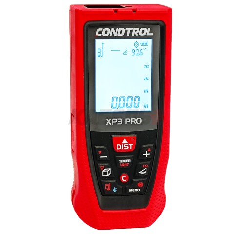 Дальномер лазерный XP3 Pro (Красный / 120 м/ +- 1.5 мм / 3хAAA Smatr Measure / Чехол), CONDTROL