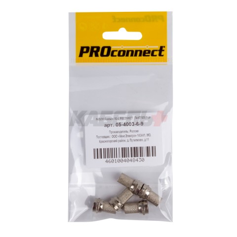 F-разъем RG-6 REXANT