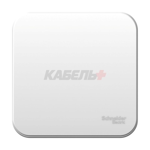 BLANCA О/У 1-клавишный ПЕРЕКЛЮЧАТЕЛЬ (сх.6) ИЗОЛ.ПЛ, 10А, 250В, БЕЛЫЙ