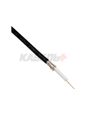 Кабель коаксиальный RG-6U+CU 48х0.12 (75 Ом) наружн. Ч 305м (м) REXANT