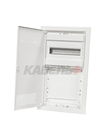 U36ES 3/1 PL, Щит встраиваемый комбинированный 3/1 с металл. дверцей, IP30