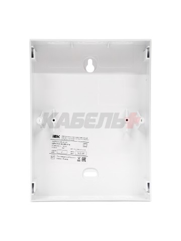 KREPTA 3 Корпус пластиковый ЩРН-П-6 IP41 белый IEK