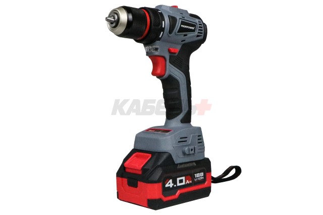 Аккумуляторный бесщеточный E0267 НАБОР 5в1 PROFIPOWER ProfiSet-5F18 (Li-ion-3шт, 4Ач, З/У, кейс, E0080, E0081,T0058, T0056, E0188)