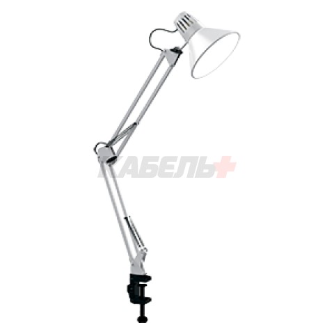 Светильник настольный Gauss модель GTL001 60W 220-240V E27 белый струбцина 1/16