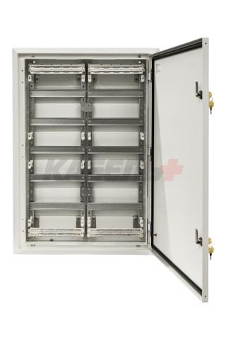 TITAN 5 Корпус металлический ЩРв-120 (2х60) 880х625х130мм IP31 белый (одна дверь) IEK