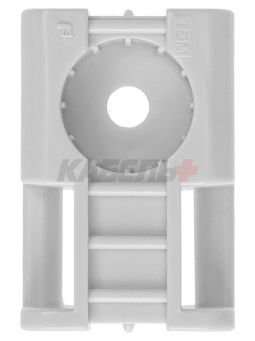 Площадка под хомуты для прямого монтажа (100 шт.) серая TDM