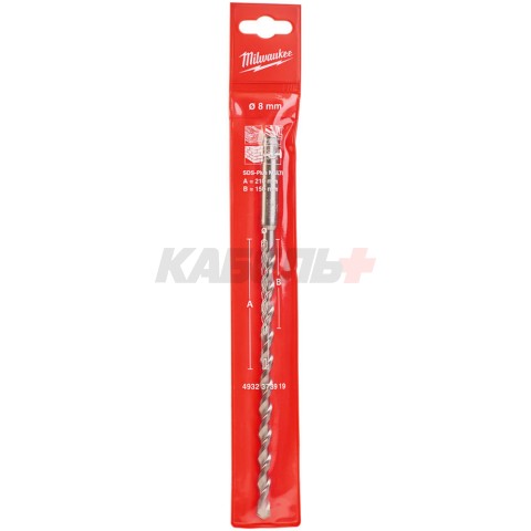 Бур универсальный SDS+ TCT 8х210 (металл/дерево/камень)