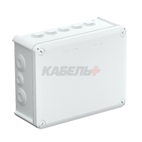 240x190x95мм Коробка ОП без клемм, IP66, 9хМ25, 7хМ32, серый, полипроп. армир.стекловол Bettermann