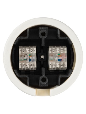 Розетка двойная компьютерная RJ45 сл. кость «Болонь» TDM