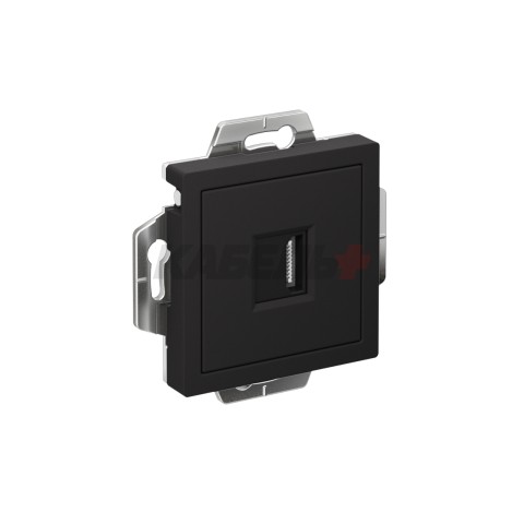 ATLASDESIGN РОЗЕТКА HDMI, механизм, КАРБОН