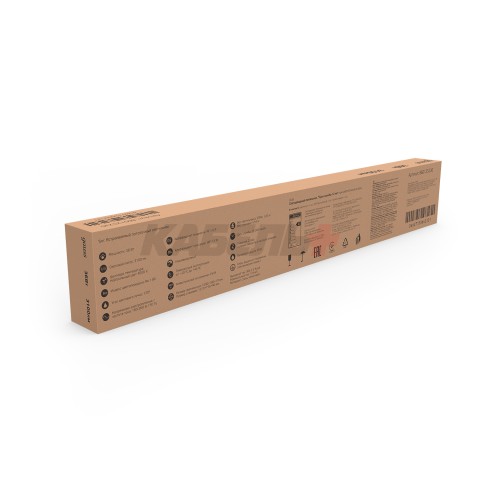 Светильник офисный Gauss 36W 3100lm 4000K IP20 1200*180*19мм призма LED 1/4