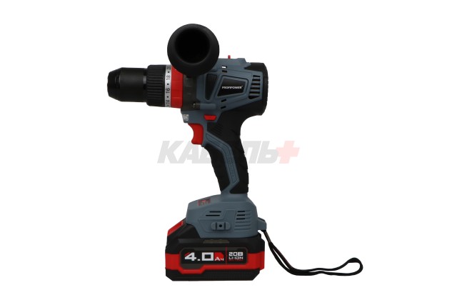 Аккумуляторная дрель бесщеточная ударная ProfiPower MKDHP-18V (Li-ion-2шт, 4.0Ач, 90Нм, 2 скорости, З/У, кейс)
