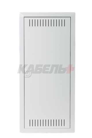 Щит скрытой установки Multimedia, (756х348х89) IP-30 // Hager - Volta (Белая дверь с перфорацией)