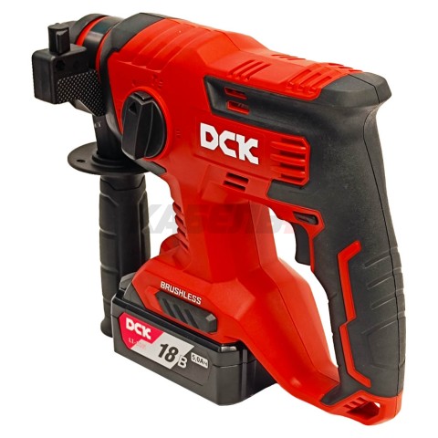 Перфоратор SDS-Plus аккумуляторный KDZC22 (18V * 2*5.0Ah / 2.1Дж / 22 мм / BL / Кейс), DCK