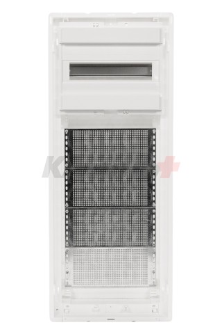 U60, Щит встраиваемый комбинированный 5/1 с металл. дверцей, IP30