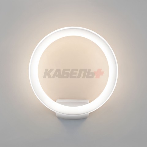 1710 TECHNO LED / Светильник садово-парковый со светодиодами Ring белый