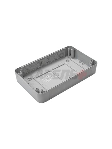 TEKFOR Корпус пластиковый КМПн-18 IP65 черная прозрачная дверь IEK