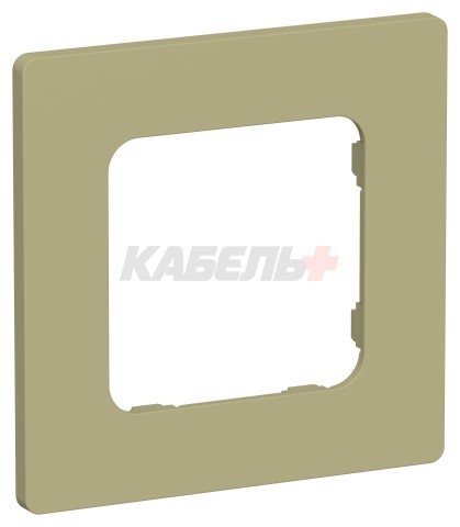 FLITE Рамка 1-местная РУ-1-К-ФлО оливковый IEK