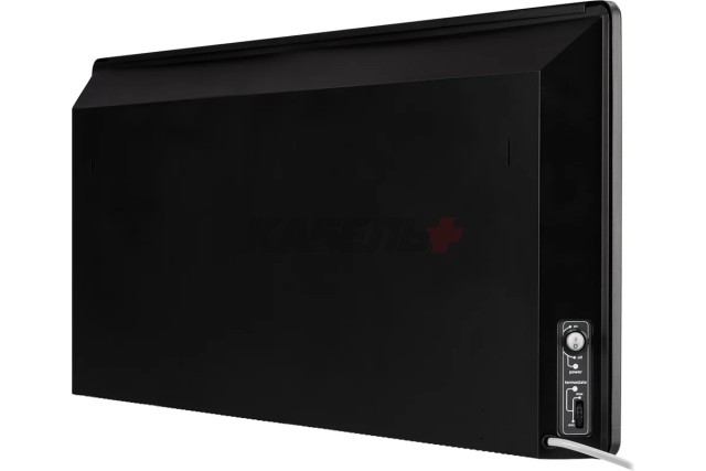 Конвектор электрический ЭК-2000С, 2000 Вт, термостат, СТИЧ, черный, TDM