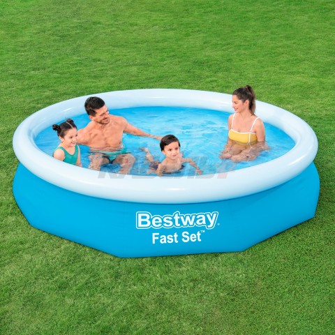 57456 Бассейн надувной Fast Set 305х66 см BESTWAY