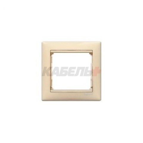 VALENA DIY Рамка 1-местная жемчужный