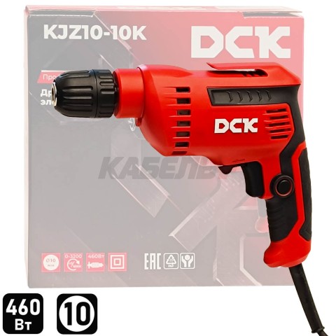 Дрель безударная KJZ10-10 DCK (KJZ10-10)