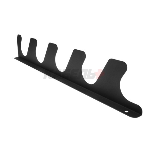 Держатель для хранения садового инвентаря настенный, черный REXANT