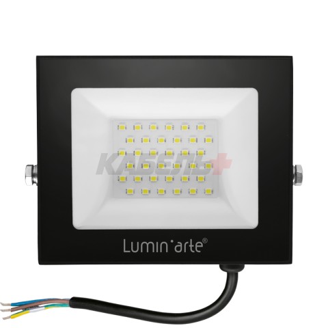 Светодиодный прожектор LUMIN'ARTE LFL-50W/06 50Вт 5700К IP65 4000лм серый корпус 140х103х28 1/40