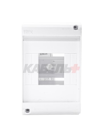 UNION Mini Корпус пластиковый КМПн-4 IP20 без двери белый IEK