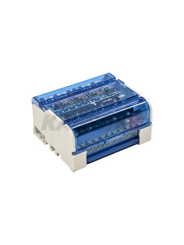 Шины на DIN-рейку в корпусе (кросс-модуль) ШНК 4х11 3L+PEN IEK
