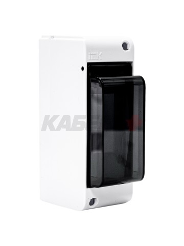 UNION Mini Корпус пластиковый КМПн-2 IP30 белый IEK