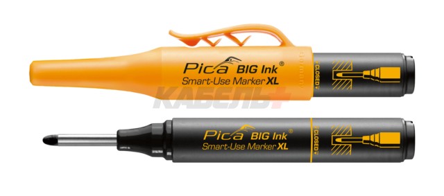 Маркер для глубоких отверстий красный Pica Big Ink Smart-Use XL в блистере