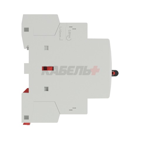 Контактор модульный YON max типа MCМ с ручным управлением, 4P, 25A, 240В, 4НО DKC