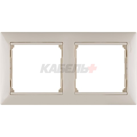Рамка 2п гор Сл.кость Valena