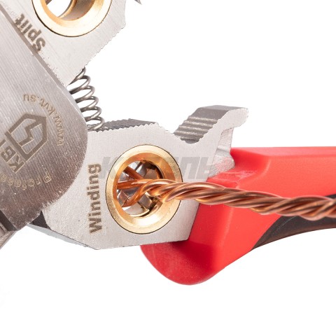 Мультитул-длинногубцы (7 в 1) с функцией снятия изоляции, резки и детектором напряжения (КВТ)