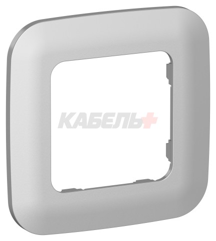 FLITE Рамка 1-местная РУ-1-А-ФлА алюминий IEK