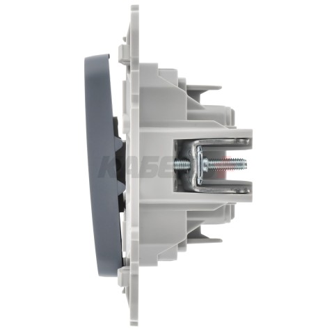 FLITE Выключатель 2-клавишный 10А ВС12-1-0-ФлМ маренго IEK