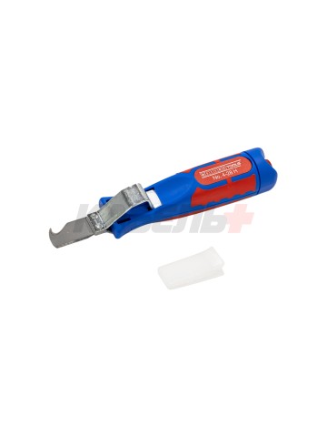 Инструмент для снятия изол. 4 - 28 мм с лезвием-крюком WEICON № 4-28 H